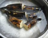 Foto del paso 1 de la receta: Tortitas de platano macho y germen de trigo