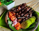 Foto langkah ke 6 dari resep Sate Sapi Teflon (Bumbu Praktis).