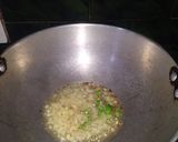 A picture of step 2 of DahiAloo.