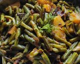 फ्रेंच बींस आलू की सब्जी(French beans aloo ki sabzi recipe in Hindi) रेसिपी चरण 6 फोटो