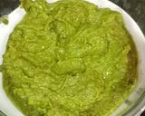 A picture of step 2 of Coriander Peanut Spicy Chutney.