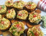 Foto langkah ke 8 dari resep Savory curry cheese muffin.