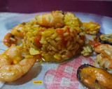 Foto del paso 8 de la receta: Arroz de langostinos y mejillones al aromas de Montilla moriles