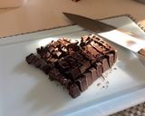 Foto langkah ke 6 dari resep Brownie Cheesecake Muffins.