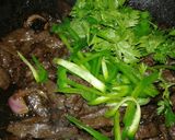 A picture of step 3 of Pan fried liver.