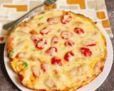 Hình bước làm 2 của món Pizza homemade