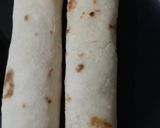 A picture of step 7 of Pita bread Shawrma bread Quboos.