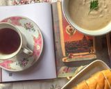 Foto langkah ke 8 dari resep Mushroom Cream Soup & Homemade Baguette.