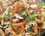 Foto del paso 9 de la receta: Salteado de pollo con pak choi