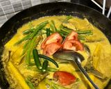 Foto langkah ke 5 dari resep Peulemak engkoet suree (gulai santan ikan tongkol).