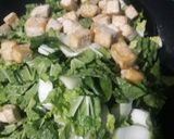 Foto langkah ke 4 dari resep Oseng Sawi Putih Tahu.