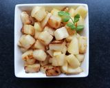Párolt zeller almával recept fázis 4 fotója