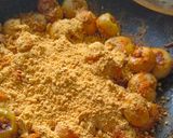 A picture of step 5 of Ripe gumberry's sabzi (Jain recipe).
