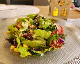 Foto del paso 6 de la receta: Ensalada súper colorida con jamón crudo!🥬
