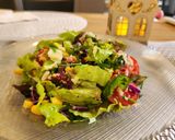 Foto del paso 6 de la receta: Ensalada súper colorida con jamón crudo!🥬