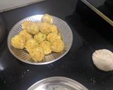 A picture of step 1 of Sweet potato parota.