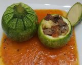 Foto del paso 12 de la receta: Calabacitas rellenas