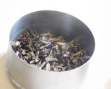 A picture of step 2 of Summer Salad – Wild rice with veggies, nuts, and cranberries.