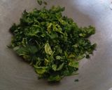 A picture of step 8 of Methi matar malai stuffed paratha.