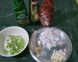 A picture of step 1 of Cauliflower manchurian 😋.