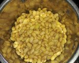 A picture of step 1 of Soya chaap sticks.