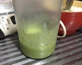 A picture of step 1 of Green Raita:.