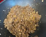 A picture of step 3 of Ground Beef Burrito.