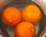 Foto del paso 1 de la receta: Tarta de naranja y chocolate
