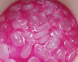 Foto langkah ke 3 dari resep 23/26. Kolang kaling pink alami.