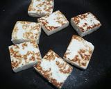 A picture of step 3 of Oil free Hara hara paneer.