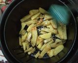 A picture of step 2 of Air Fryer Honey Sweet Potatoes Fries.