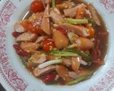 รูปขั้นตอนการทำที่ 3 ของ ตำไส้กรอก
