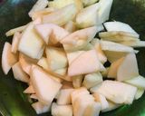 Foto del paso 1 de la receta: Torta húmeda de manzana (sin grasa)
