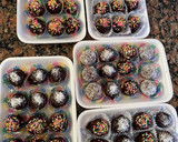 Foto del paso 5 de la receta: Trufas de bizcochuelo con chocolate