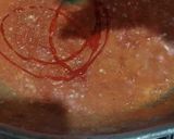 A picture of step 3 of Lotus roots with mirchi.