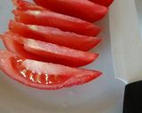 Foto del paso 1 de la receta: Ensalada de rúcula, tomates, provolone & vinagreta