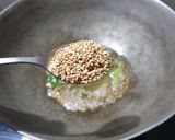A picture of step 7 of Lauki dhokla.