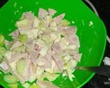 Foto del paso 3 de la receta: Pepinos rellenos de York y ajo