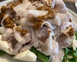Hình bước làm 8 của món Vừng "shabu shabu" món salad (Sesame "shabu shabu" salad) 🐷🥗