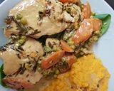 A picture of step 5 of My Creamy Ginger Lemon And Tarragon Chicken. 😃.