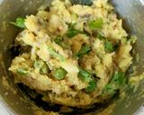 A picture of step 3 of Jain Samosa.