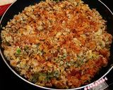 Hình bước làm 4 của món Cơm Chiên Trứng Thịt 🍛 🍳