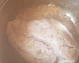 Pulykamell vadasmártással, zsemlegombóccal recept fázis 4 fotója