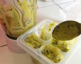 Foto langkah ke 2 dari resep Avocado Popsicle.