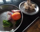 A picture of step 2 of Chicken uttapam.