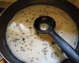 A picture of step 5 of Peanut Kadhi.
