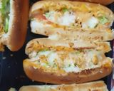 A picture of step 6 of Chicken Subway.