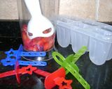 Foto del paso 3 de la receta: Helado de frutilla y naranja natural para celíacos, diabéticos y regímenes