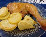 Foto del paso 4 de la receta: Pollo al horno con papas