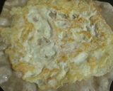 A picture of step 6 of Egg Prawn Roll in kolkata style.